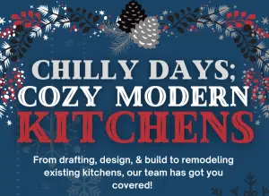 Read more about the article Chilly Days; Cozy Modern Kitchens!